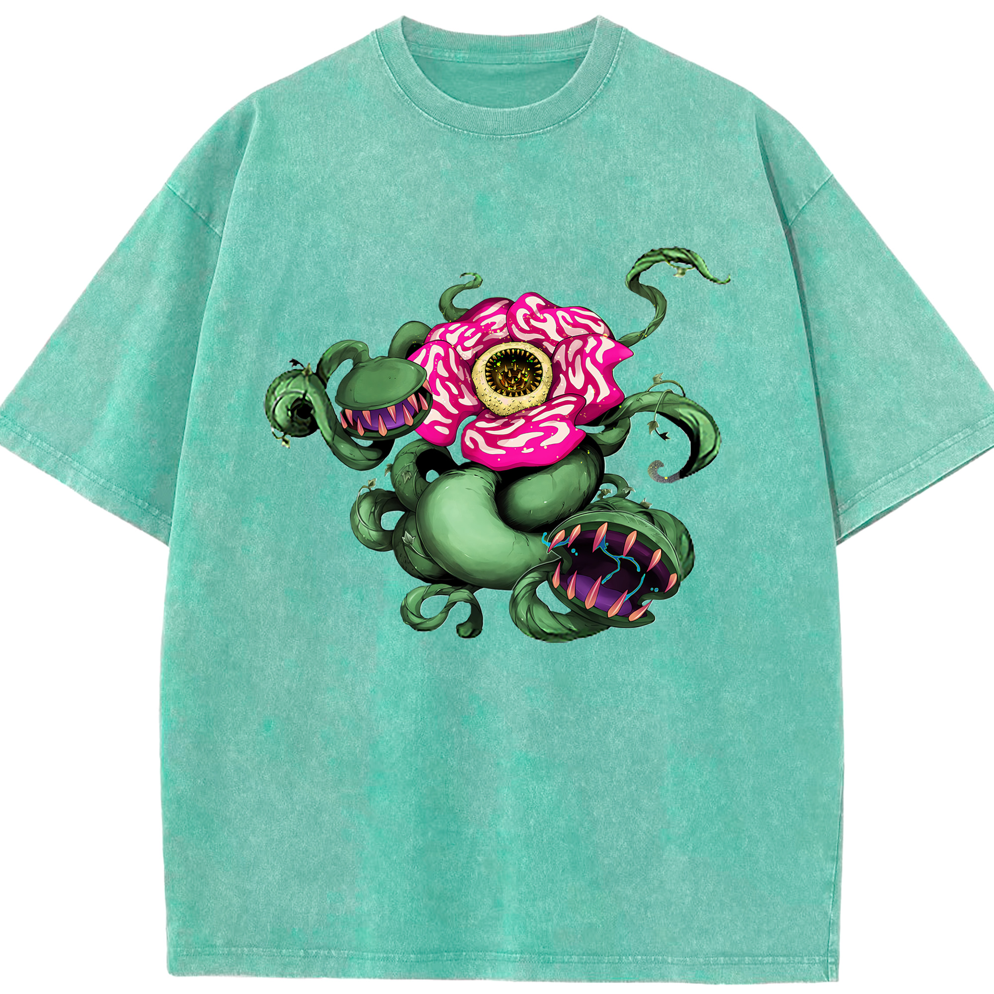 （画像用） 遊☆戯☆王 Yu-Gi-Oh! 綿100% ヴィンテージ風 半袖Tシャツ（フロントプリント）